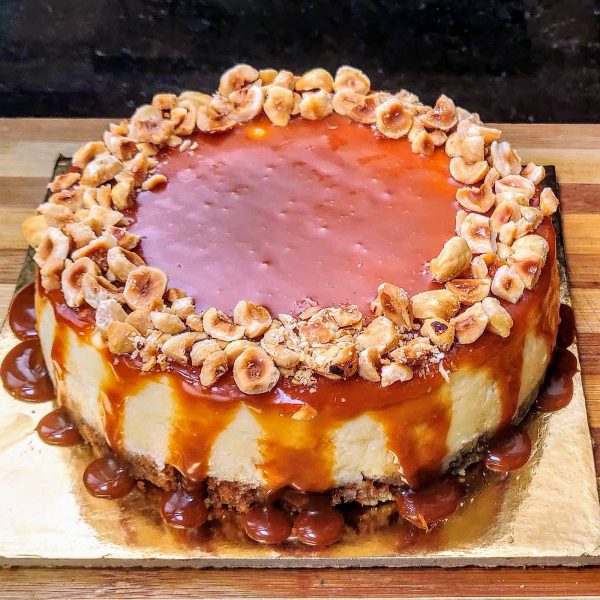 Caramel Hazelnut Cheesecake
